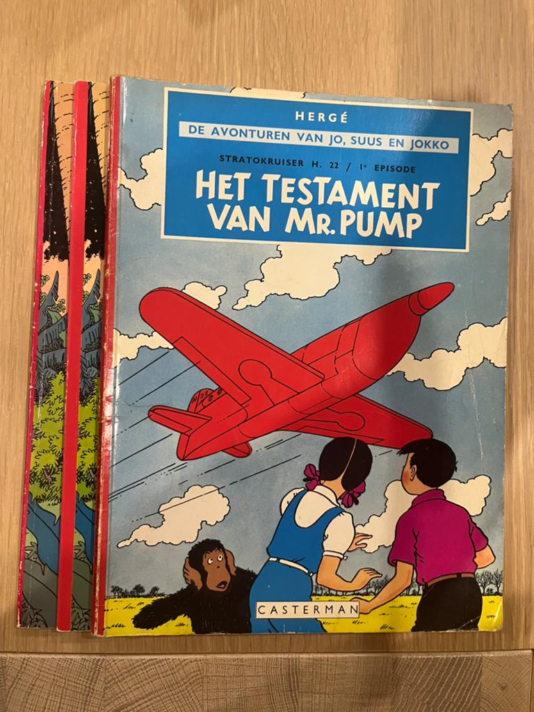 De avonturen van Jo, Suus en Jokko - 1 en 2x4, Boeken, Meerdere stripboeken, Ophalen of Verzenden