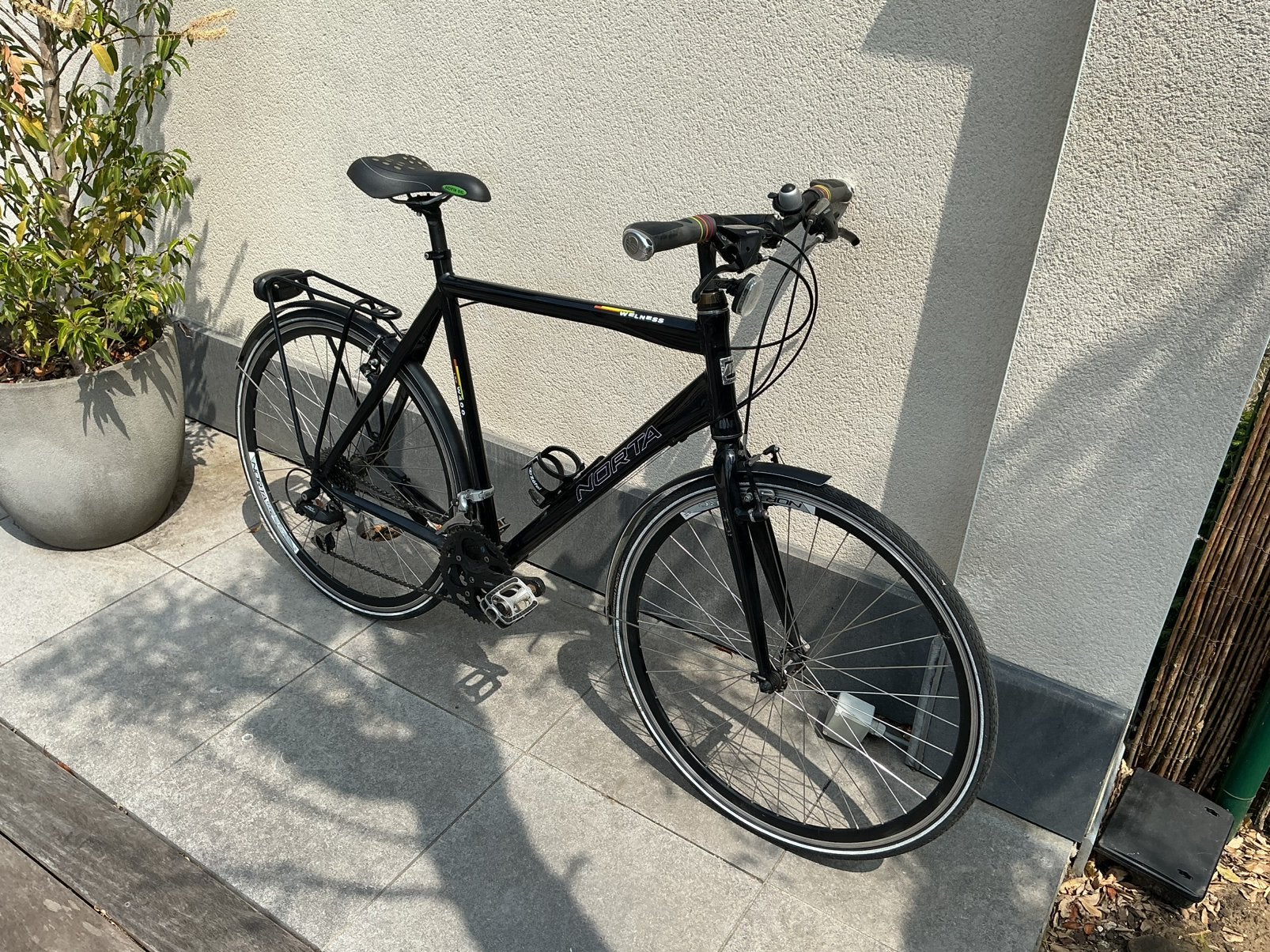 Heren fiets xl norta lrc w400 welness light aluminium frame, Enlèvement, Comme neuf