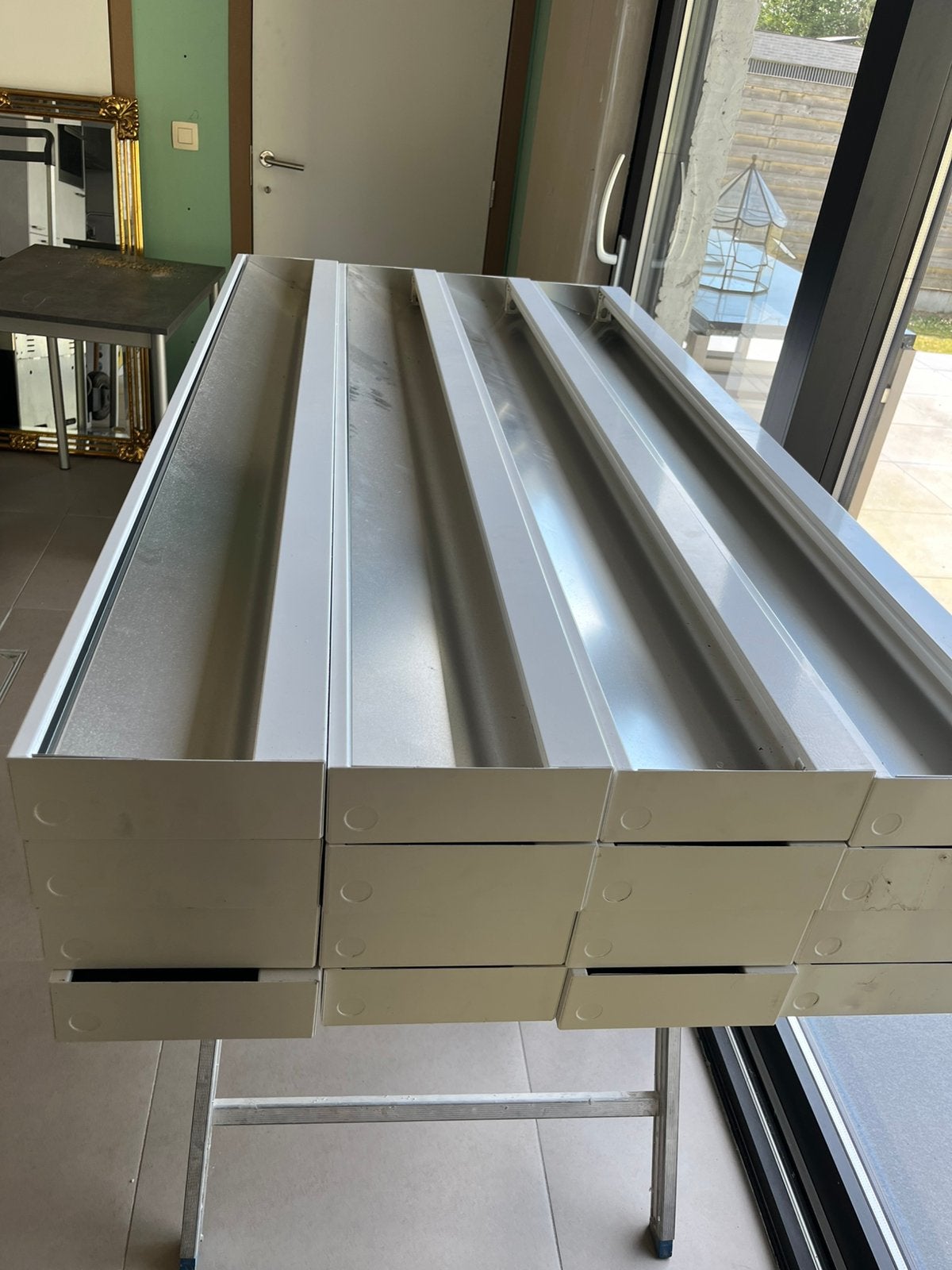 16 luminaires fluorescents Lumis Pas 158 HF, Enlèvement, Comme neuf
