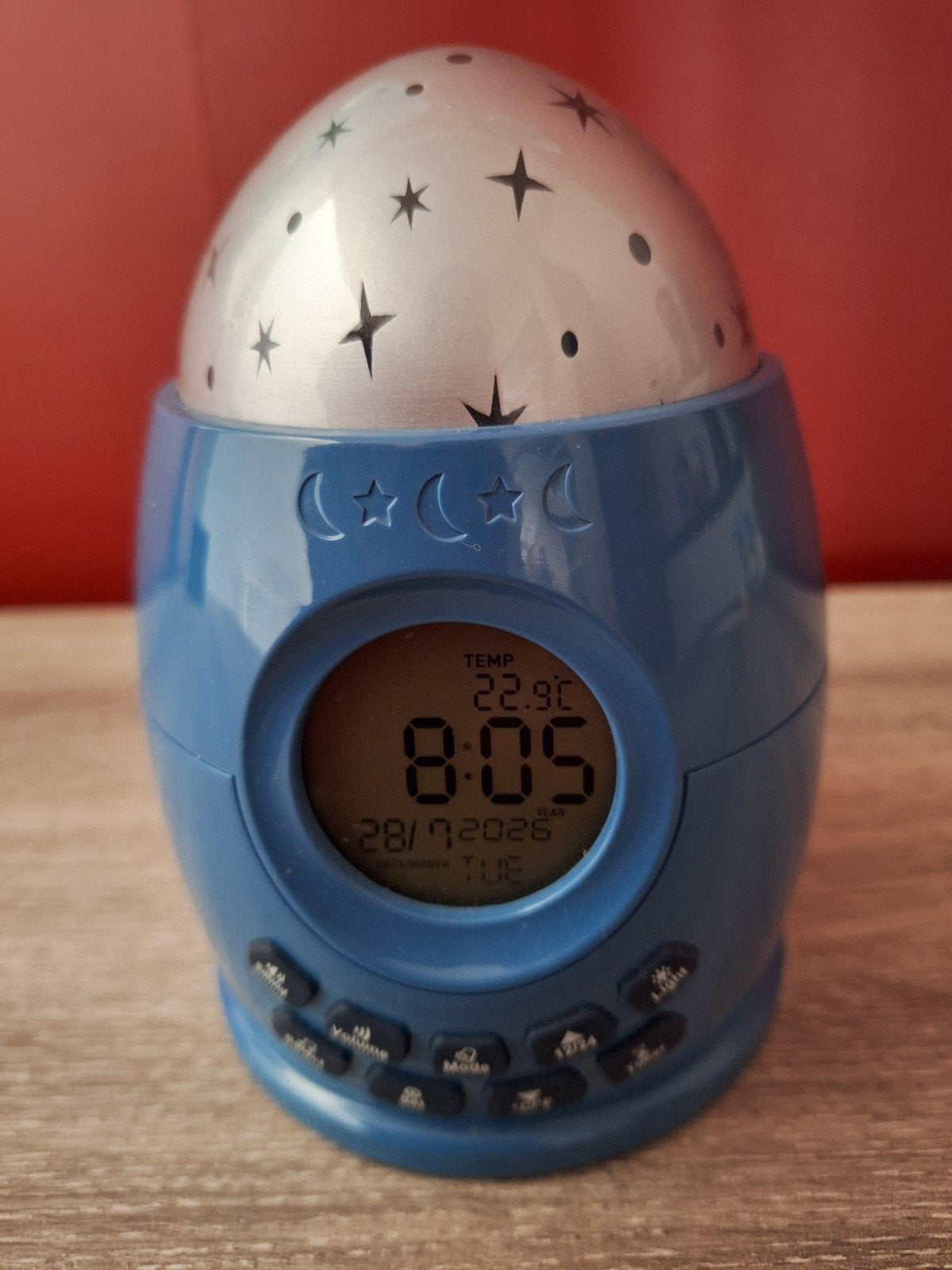 Lichtgevende klok/ thermometer met geluid, Enfants & Bébés, Jouets | Jouets de bébé, Sonore, Enlèvement