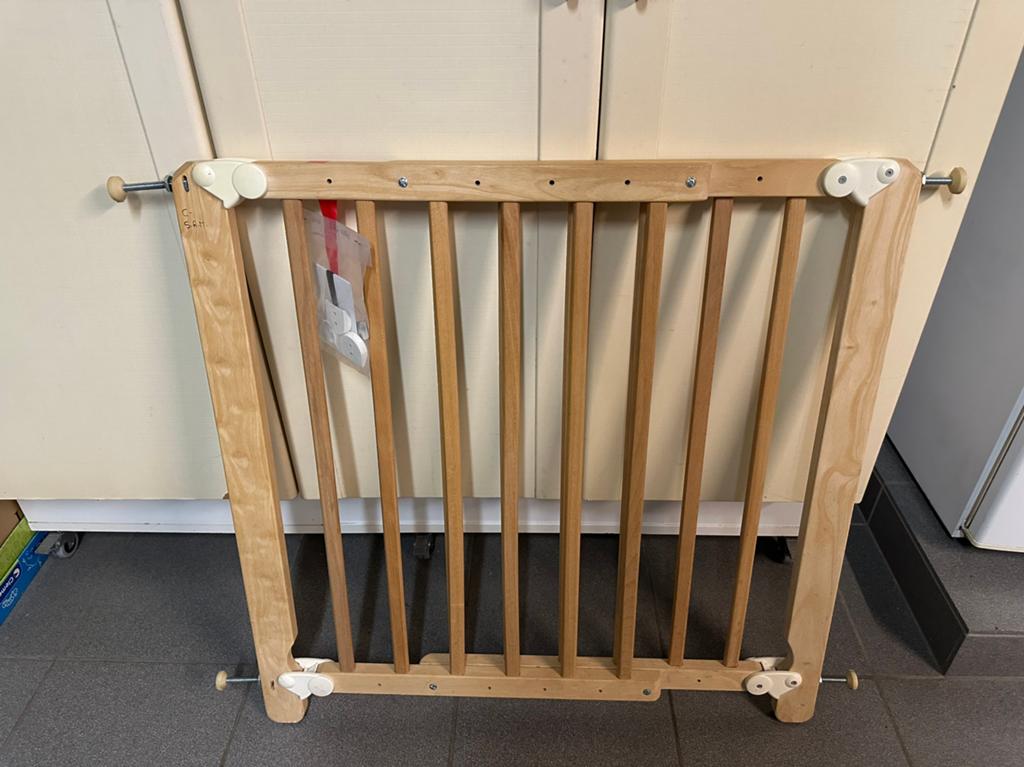 Barrière de sécurité, Kinderen en Baby's, Traphekjes, Gebruikt, Klemhekje, Hout, Ophalen