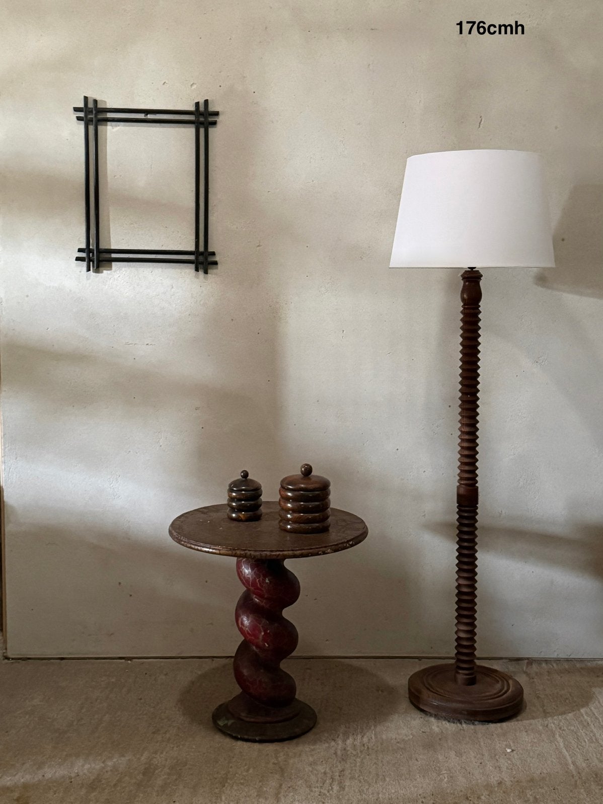 Antieken staanlamp, Huis en Inrichting, Ophalen, Zo goed als nieuw, Dudouyt antiek, 150 tot 200 cm