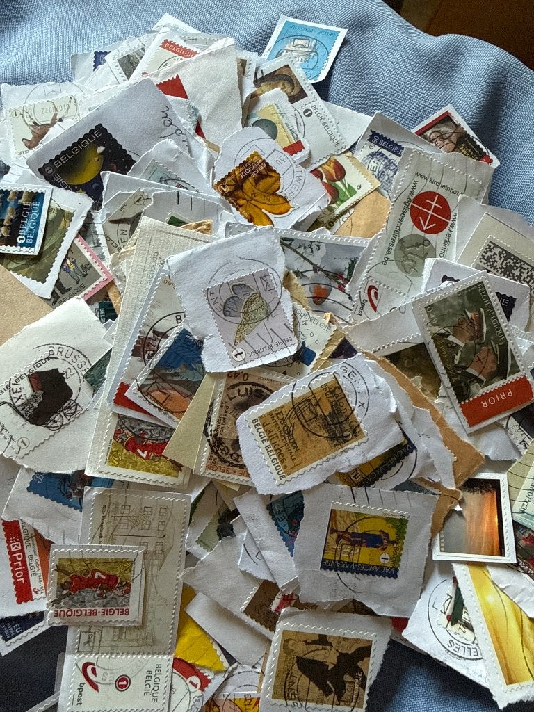 Postzegels, Ophalen, Gestempeld, 1 plakker