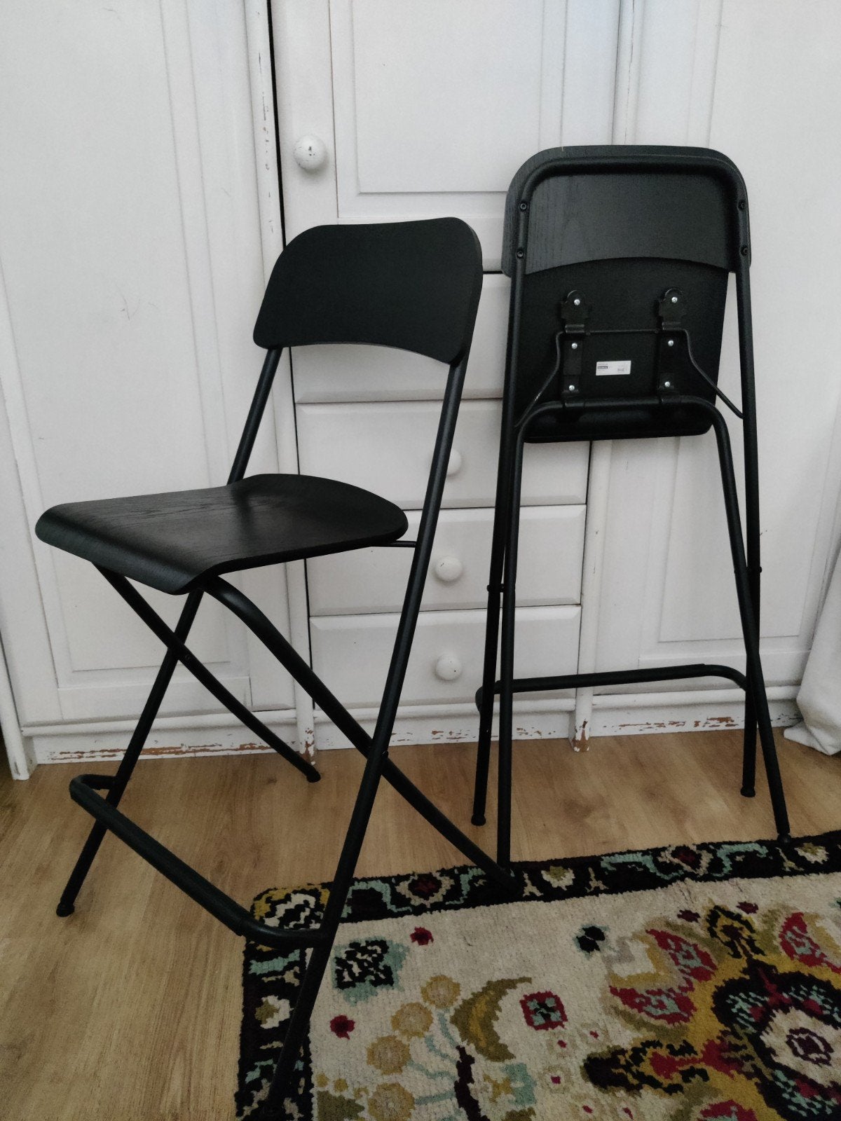 barkruk ikea, Huis en Inrichting, Barkrukken, Ophalen, Met voetsteun, 60 tot 90 cm, Zo goed als nieuw