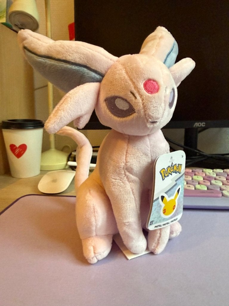 Peluche Pokemon Mentali Pastel 20 cm neuve avec etiquette, Overige merken, Overige typen, Nieuw, Ophalen of Verzenden