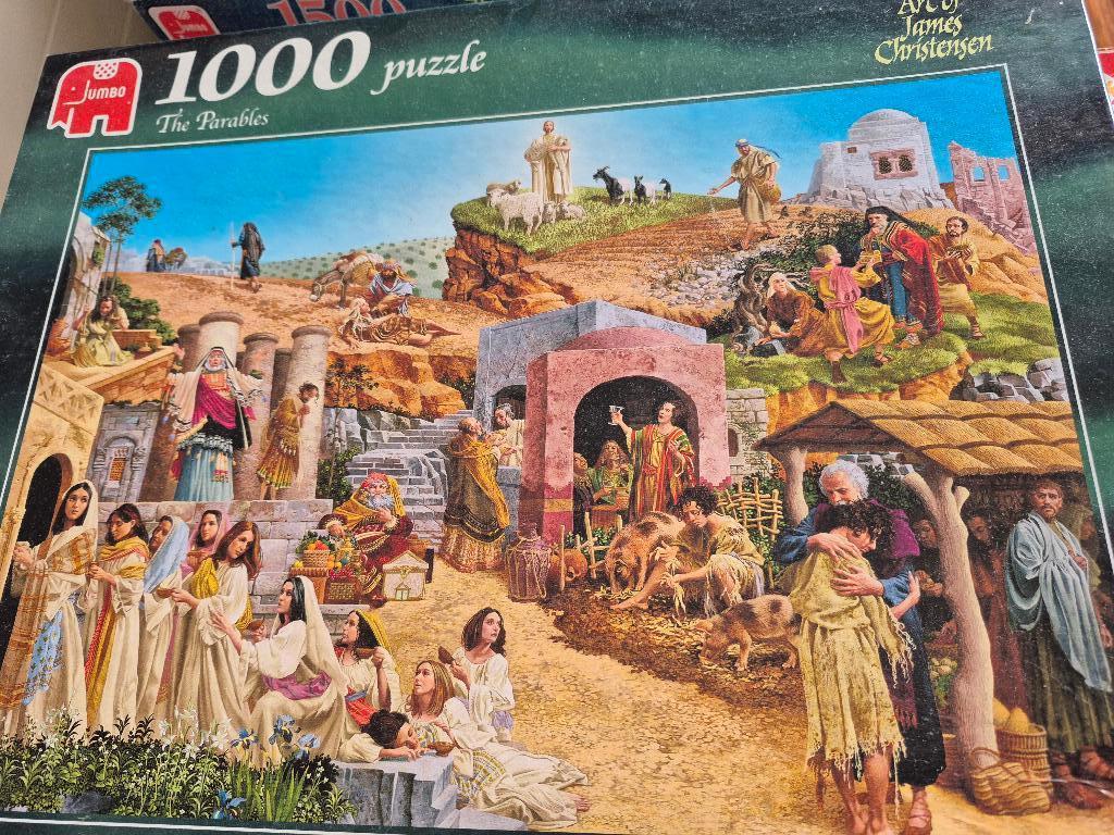 Puzzel -The Parables - James Christensen, Ophalen, 500 t/m 1500 stukjes, Zo goed als nieuw, Legpuzzel