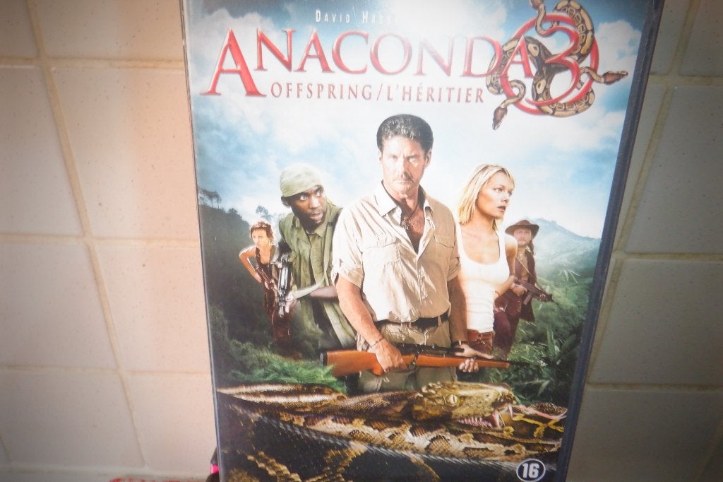 DVD Anaconda Offspring. (David Hasselhoff), CD & DVD, DVD | Horreur, Comme neuf, Monstres, À partir de 16 ans, Anglais, Français