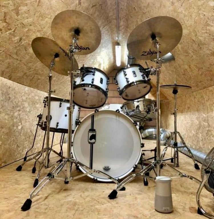 MAPEX BLACK PANTHER DRUMKIT / Zildjan., Ophalen, Zo goed als nieuw