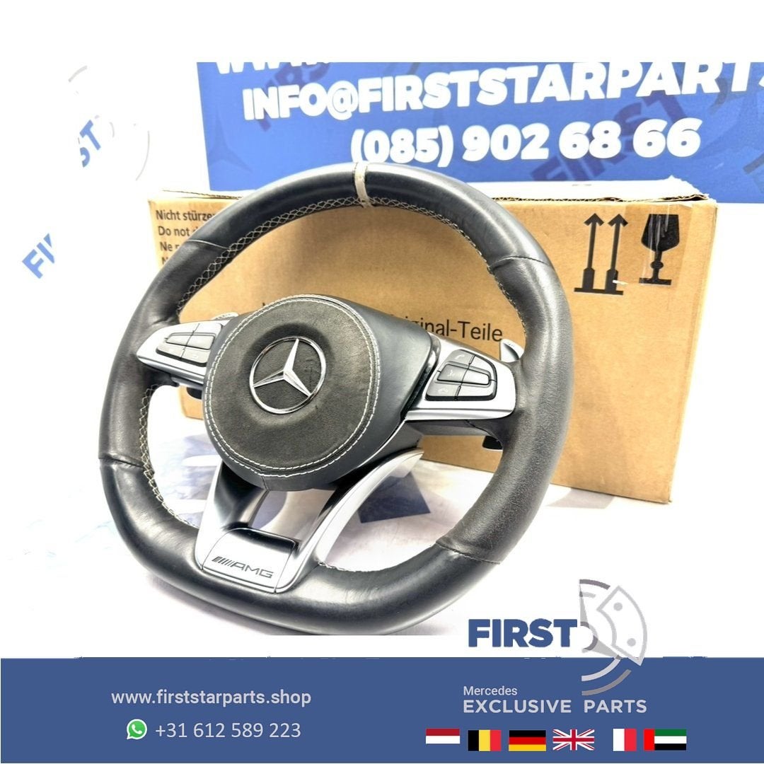 GLE63 AMG Stuur + Airbag GLE63 GLE63s LANE ASSIST W166 C292, Utilisé, -, -, Enlèvement ou Envoi