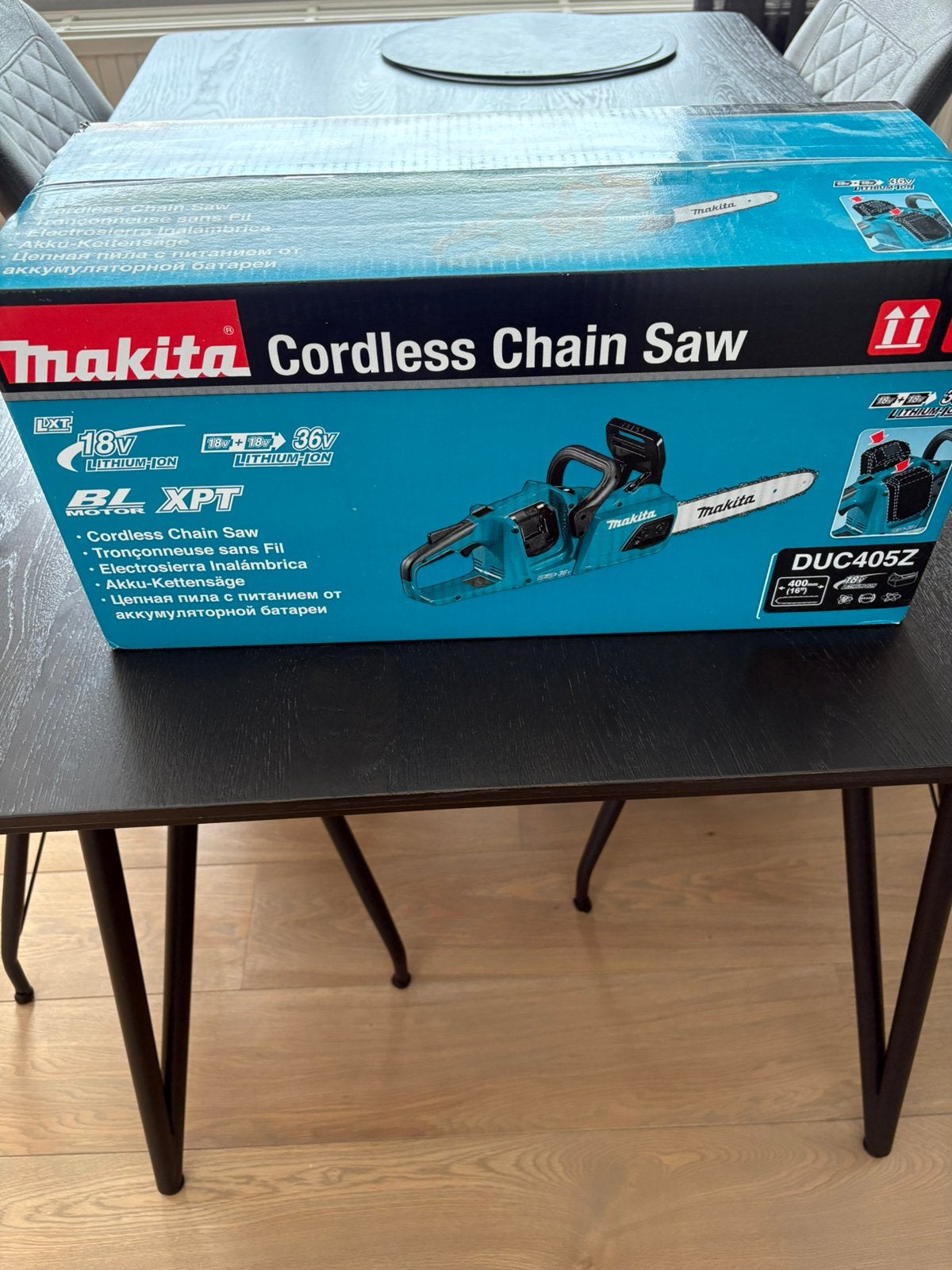 Makita draadloze kettingzaag, Doe-het-zelf en Bouw, Ophalen, Nieuw, Kettingzaag