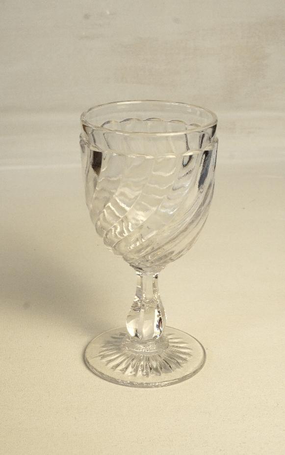 Baccarat Bamboo Tors kristallen waterglazen, Ophalen of Verzenden, Zo goed als nieuw, Overige stijlen, Overige materialen