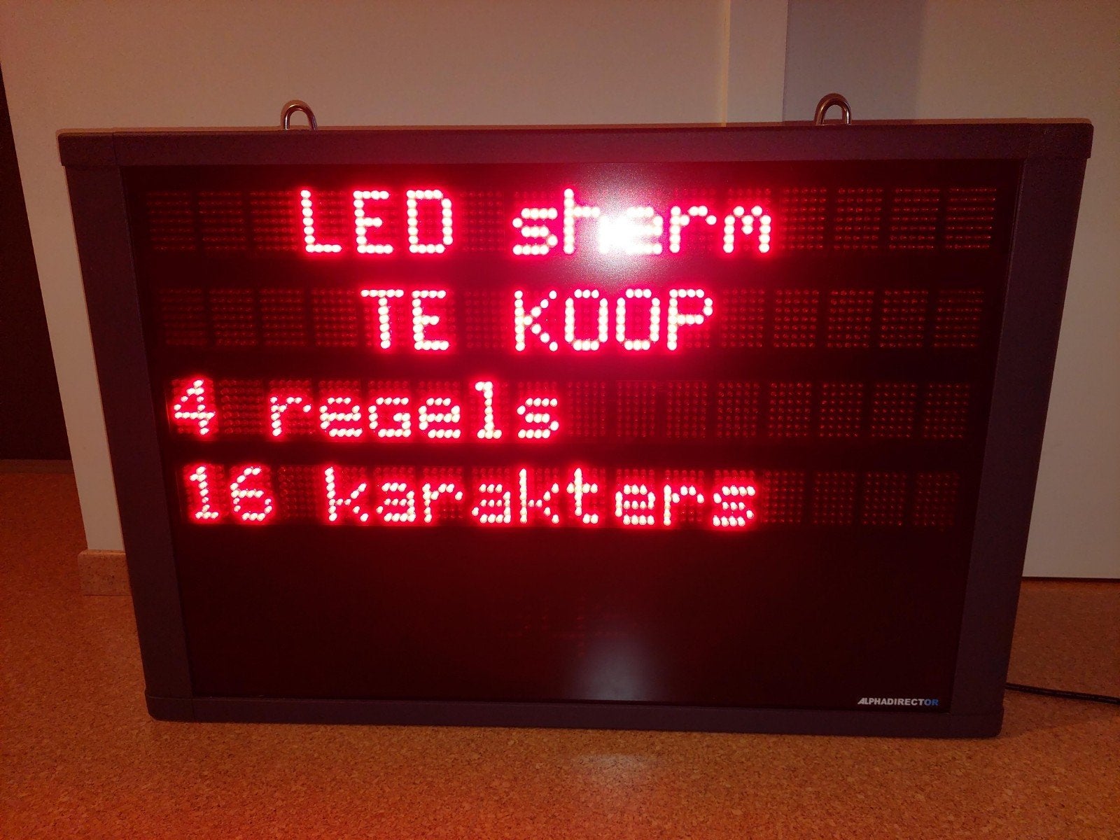LED scherm, Ophalen