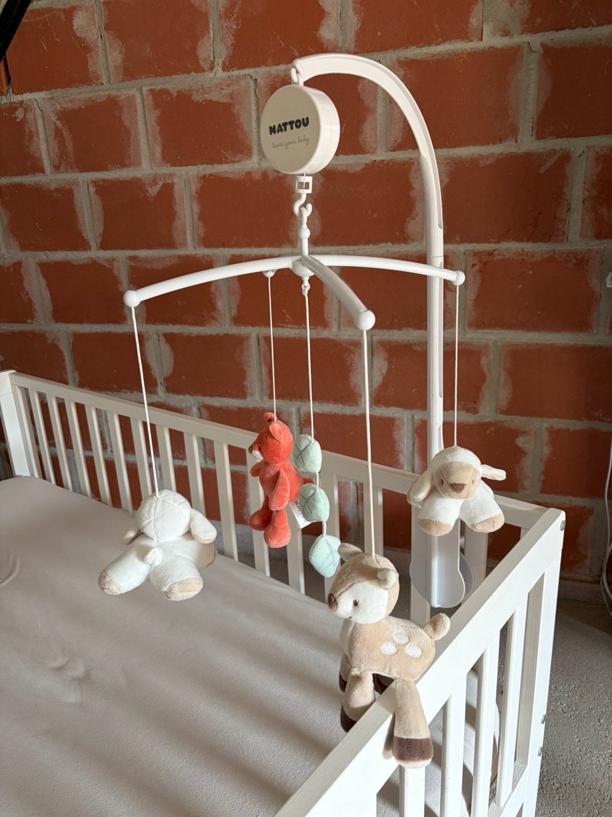 Nattou muziekmobiel, Kinderen en Baby's, Babyparken, Ophalen, Zo goed als nieuw