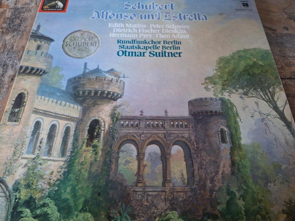 Schubert / Suitner - Alfonso Und Estrella Box 3 x Lp's Vinyl, Ophalen of Verzenden, Kamermuziek, Gebruikt, 12 inch
