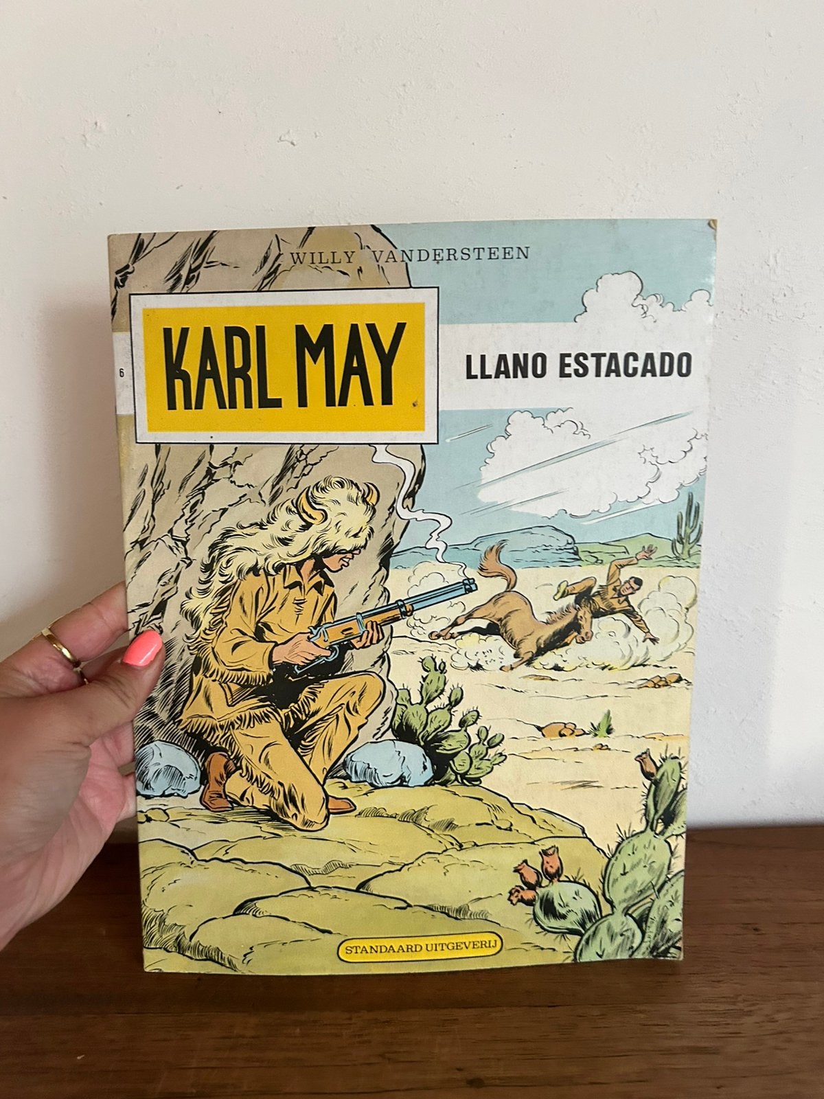 Stripboek Karl May - Llano Estacado, Ophalen of Verzenden, Zo goed als nieuw