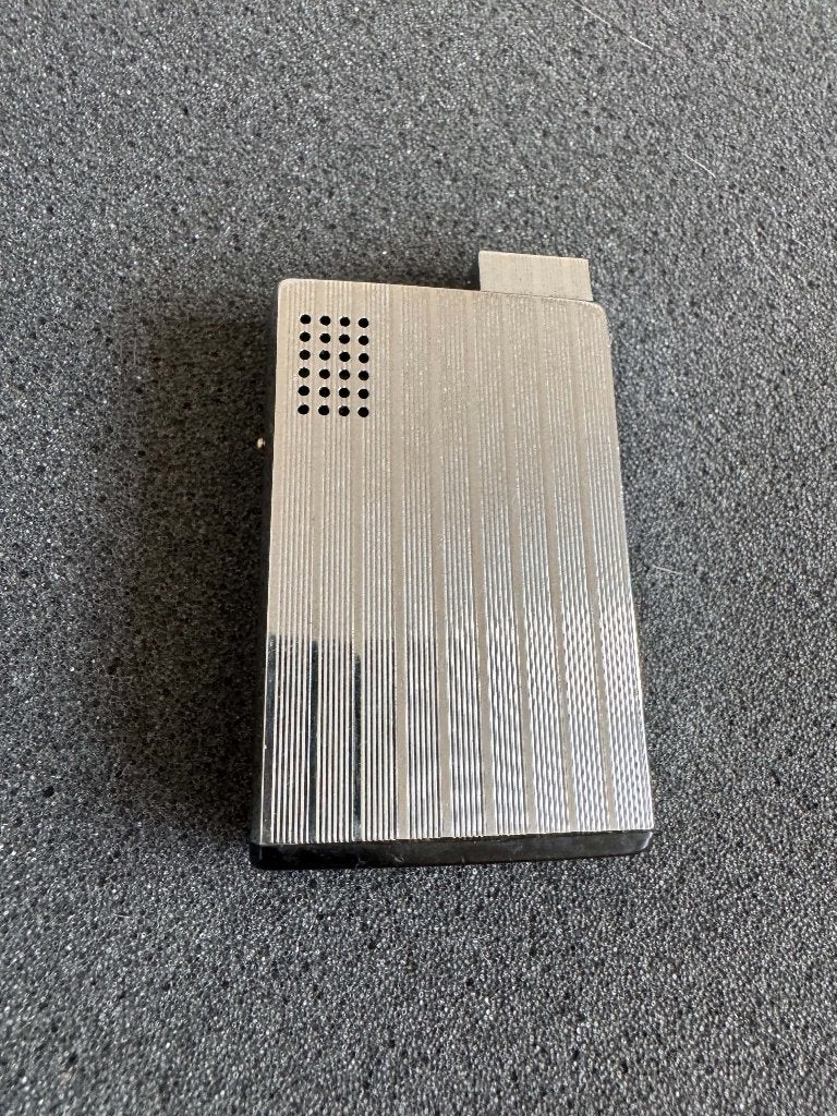 Ancien briquet à gaz Ronson Varatronic, Enlèvement ou Envoi, Utilisé, Briquet