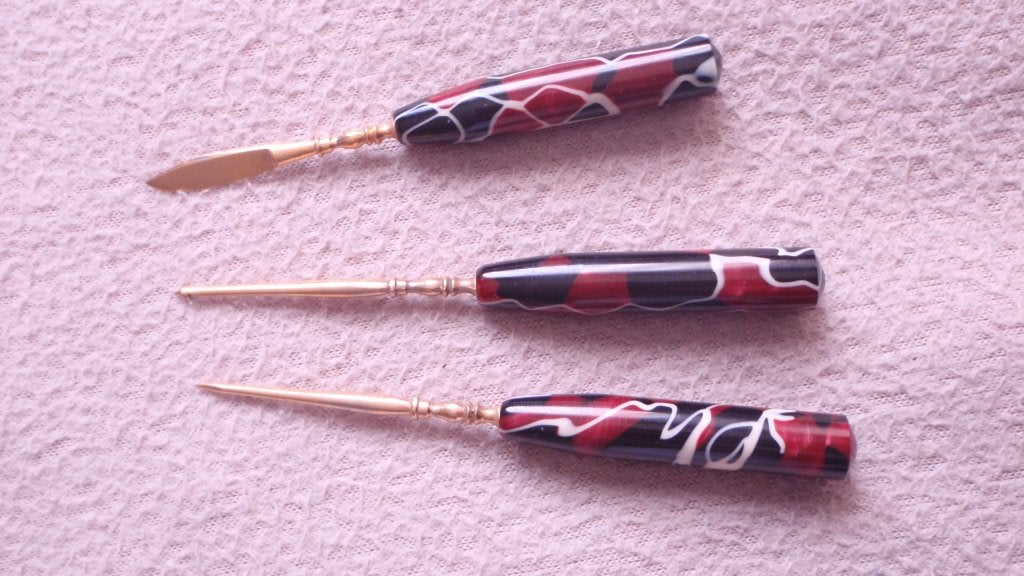 Luxe handgemaakte 3-delige Quilter/Naai-hobbyset (acryl), Hobby en Vrije tijd, Ophalen