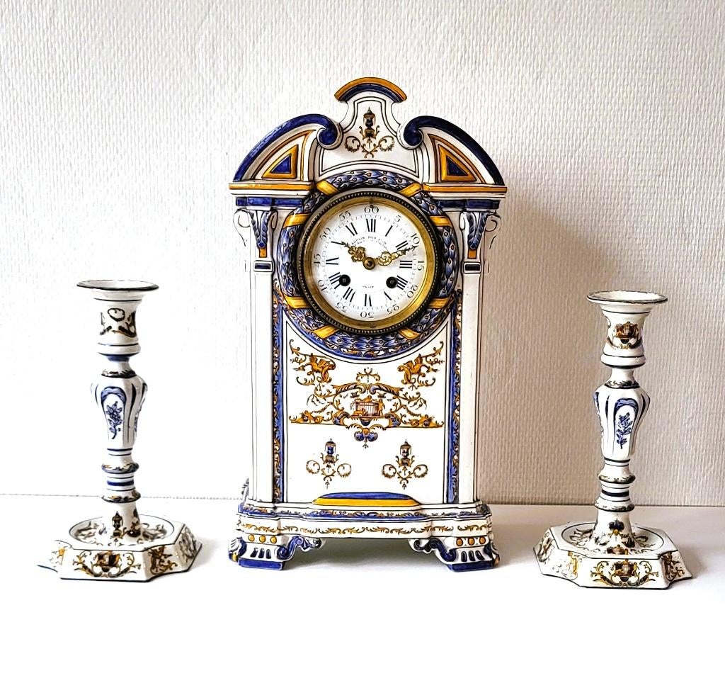 ✔️Horloge GIEN modèle Trianon XIXe, Enlèvement ou Envoi