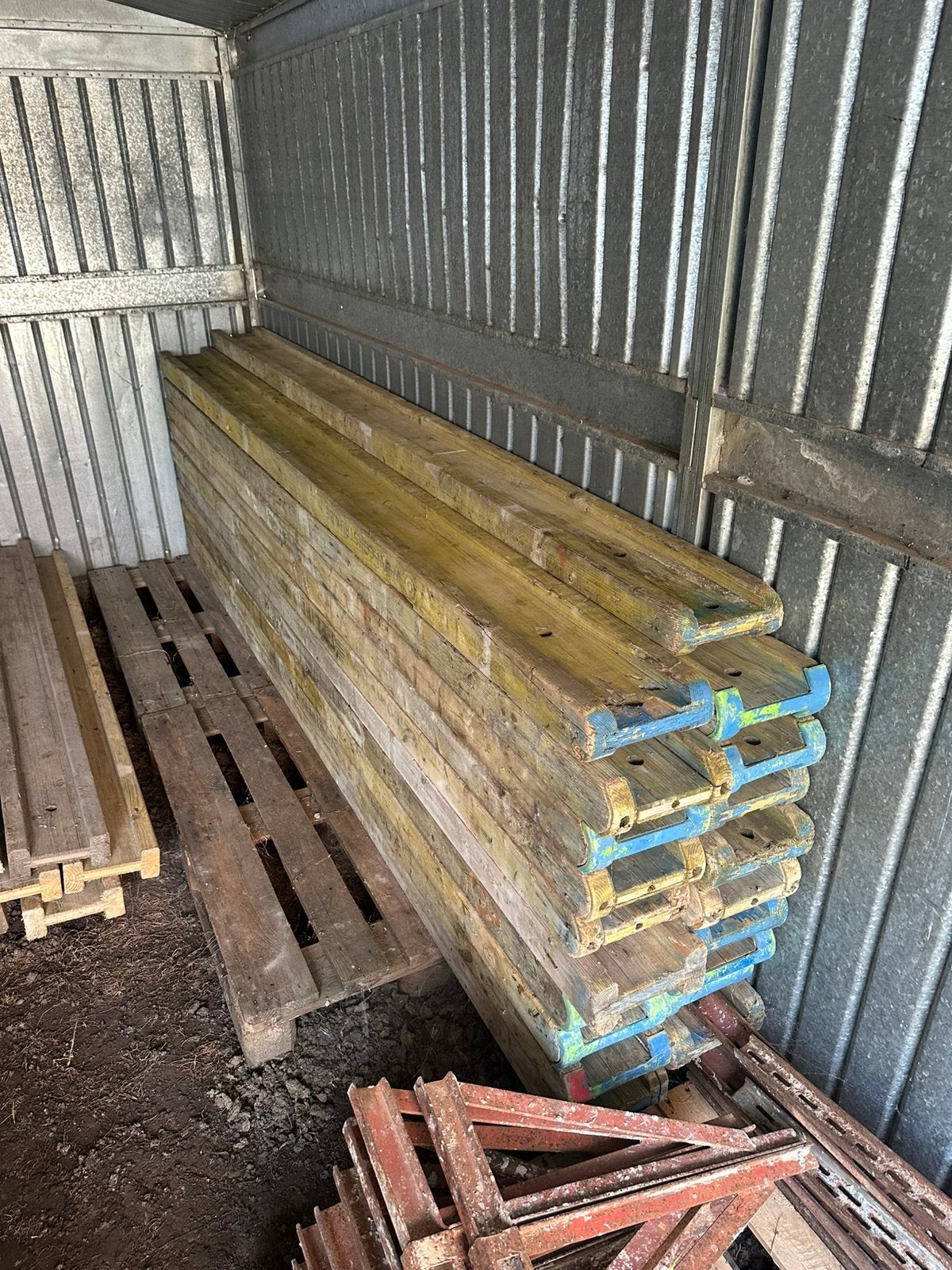 Doka balken, Ophalen, Gebruikt, 250 tot 300 cm, 50 mm of meer