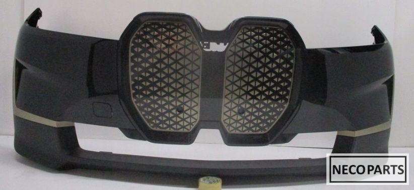 BMW iX VOORBUMPER BUMPER COMPLEET ORIGINEEL ALLES LEVERBAAR!, Gebruikt, -, Voor, -