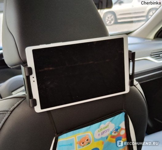 Support pour tablette à fixer sur l’appuie‐tête de voiture., Enlèvement, Comme neuf, Voiture
