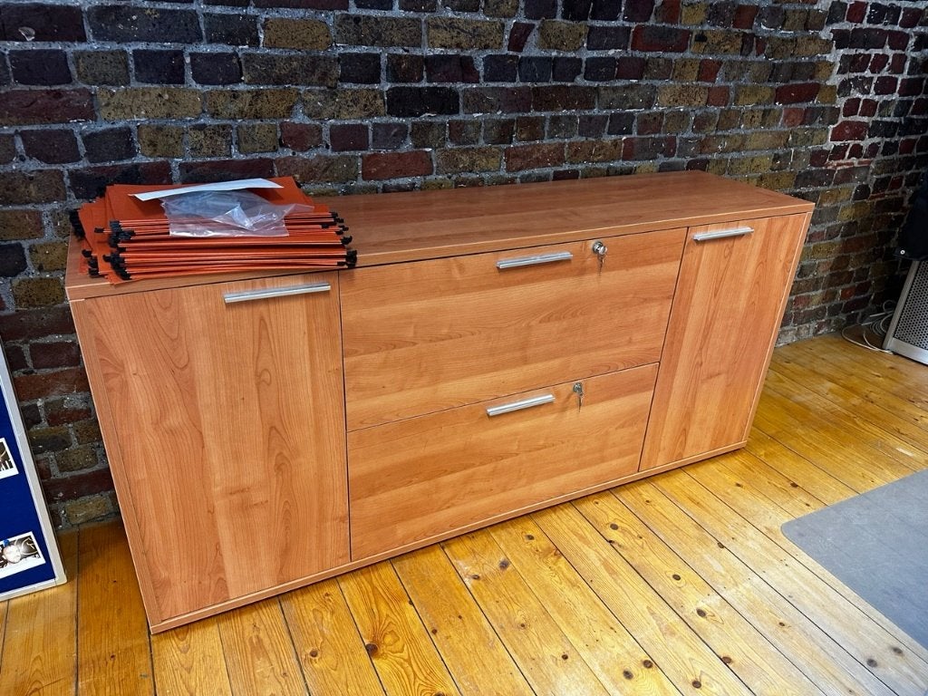 Archiefkast, Ophalen, Gebruikt, 150 tot 200 cm, Met slot