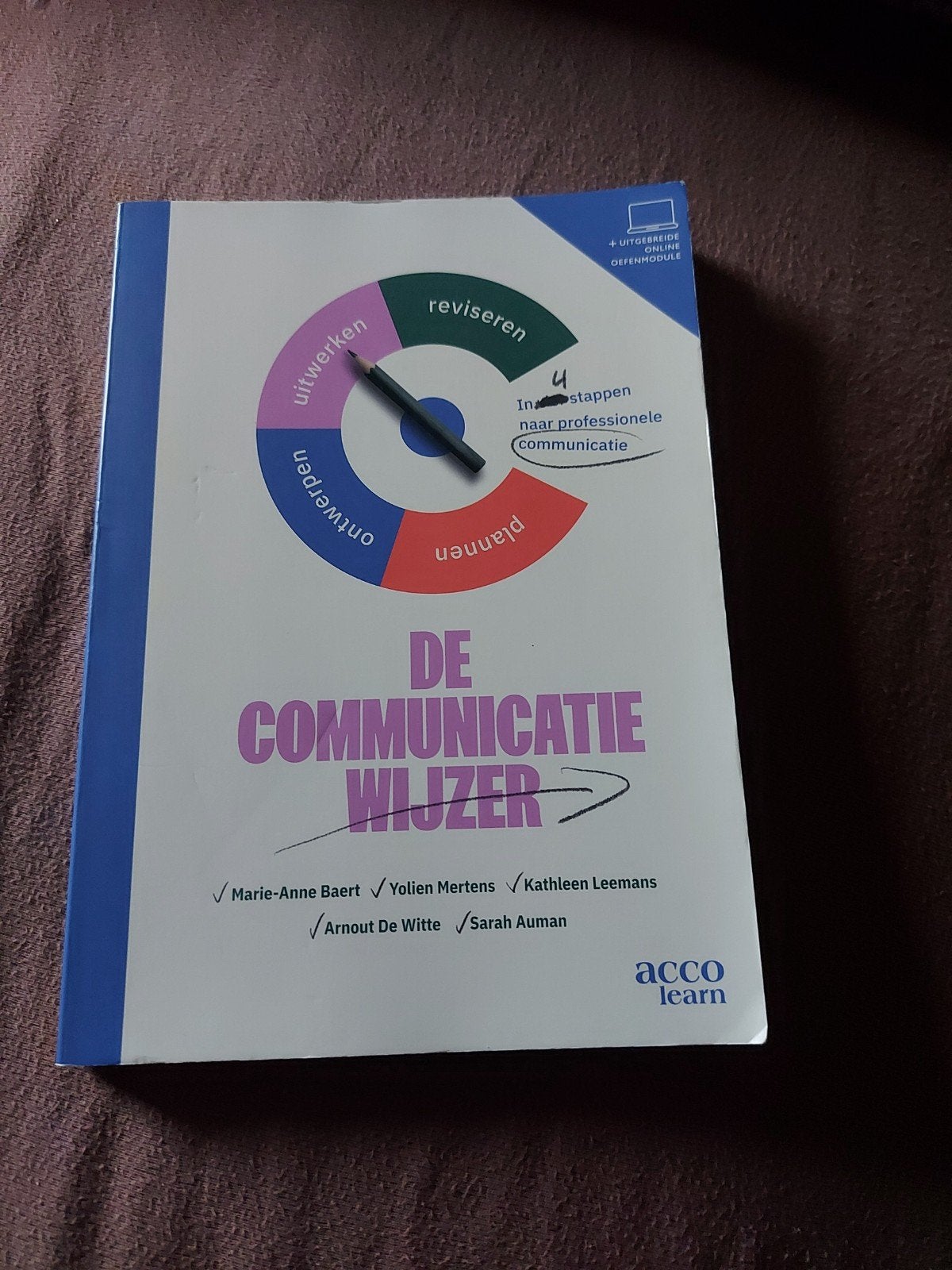 Marie-Anne Baert - De Communicatiewijzer, Boeken, Ophalen of Verzenden, Marie-Anne Baert; Yolien Mertens; Arnout De Witte; Kathleen L...