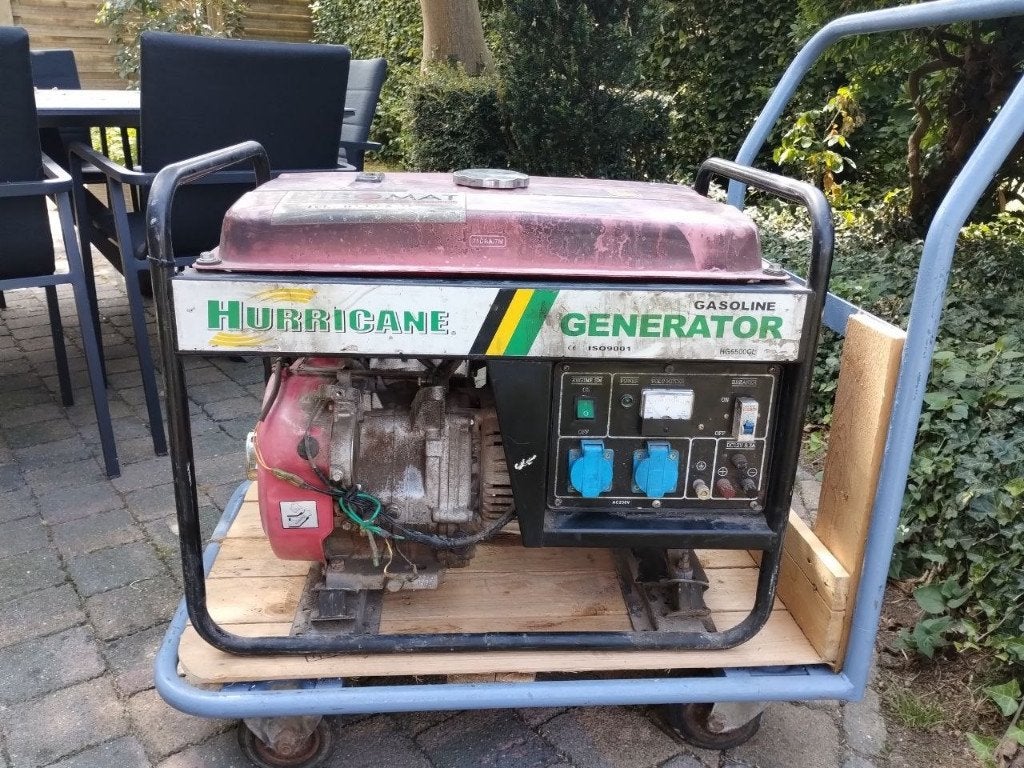 Generator, Doe-het-zelf en Bouw, Aggregaten, Ophalen, Gebruikt, Benzine