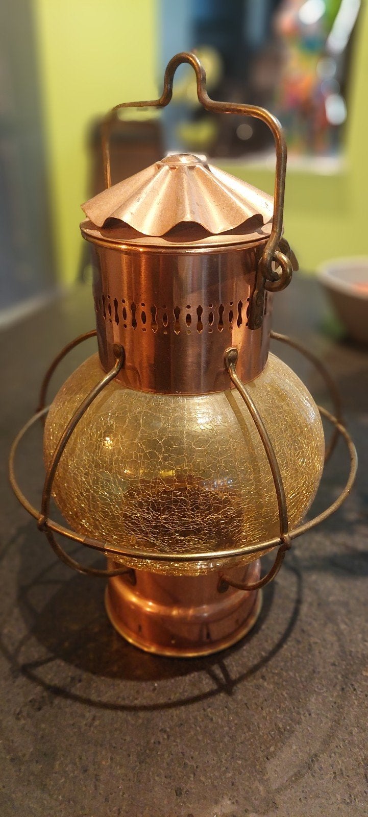 Véritable lampe de bateaux