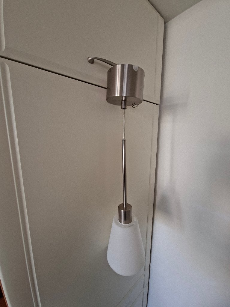 Luminaire suspension Ikea Januari, Enlèvement, Utilisé, Métal, E27 (grand)
