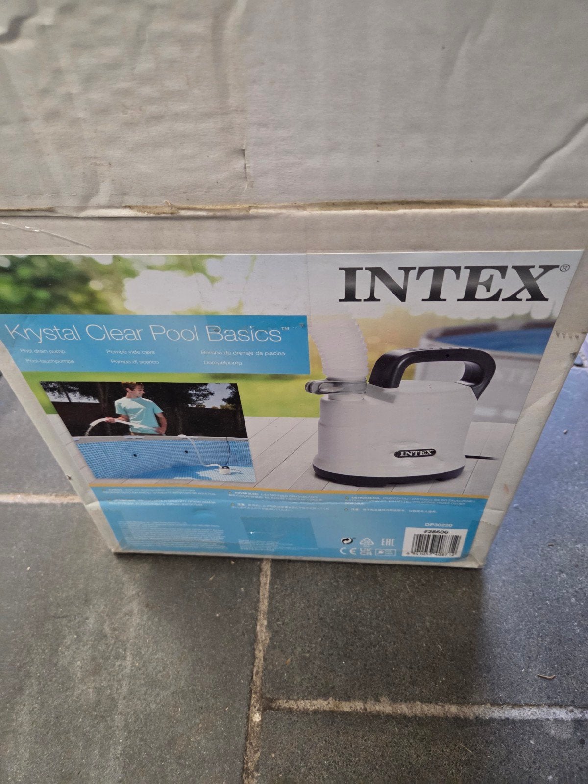pompe de piscine submersible intex, Jardin & Terrasse, Enlèvement, Comme neuf