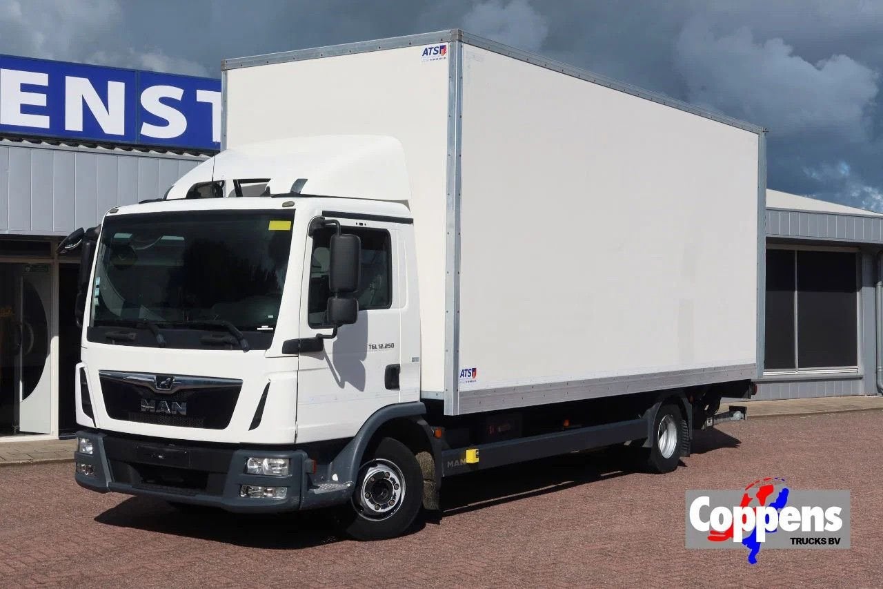 MAN TGL 12.250 Bakwagen + Laadklep DHollandia 2000 kg, Achat, Entreprise, MAN, ABS