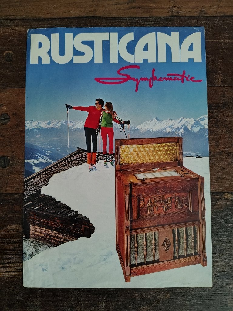 Flyer: Symphonie Rusticana (1977) jukebox, Verzenden