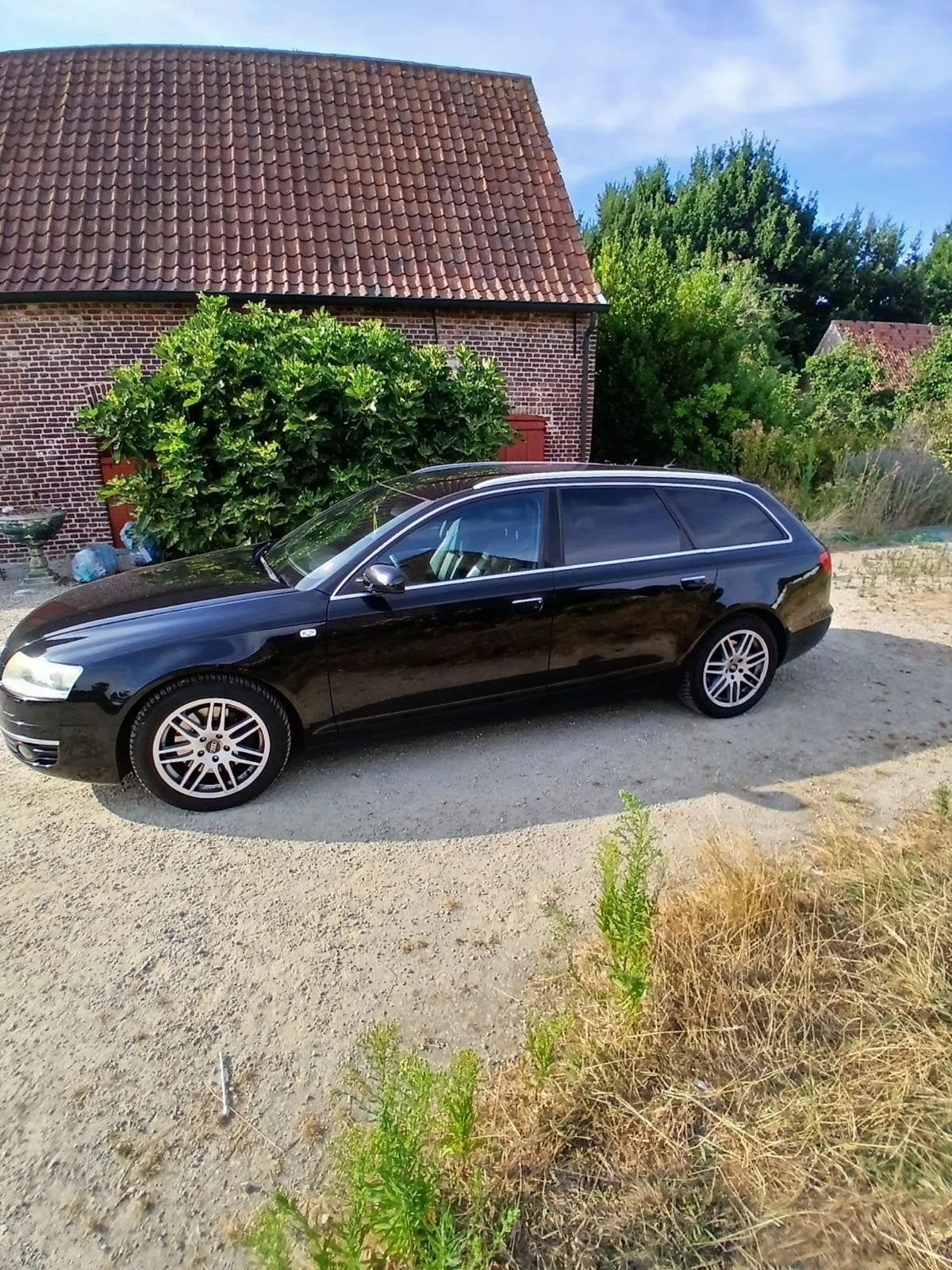 Audi A6 automatique, Autos, Audi, Cuir, Climatisation automatique, Noir, Automatique