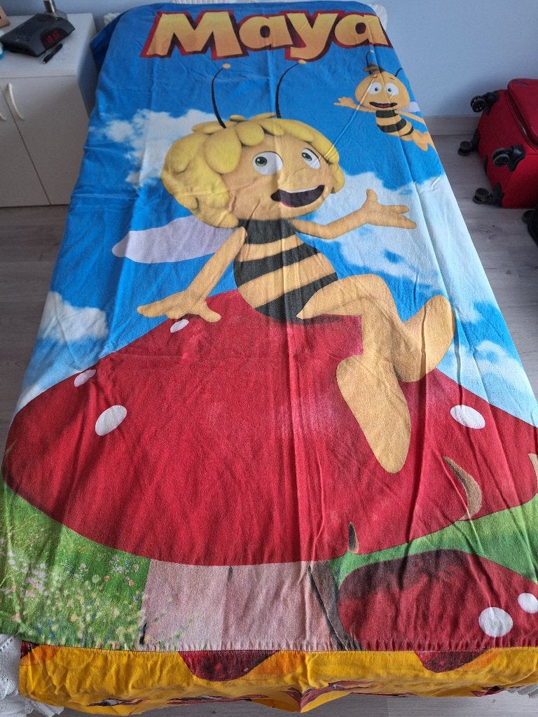 dekbedovertrek van Maya de Bij, Kinderen en Baby's, Ophalen, Gebruikt, Meerkleurig, Jongetje of Meisje