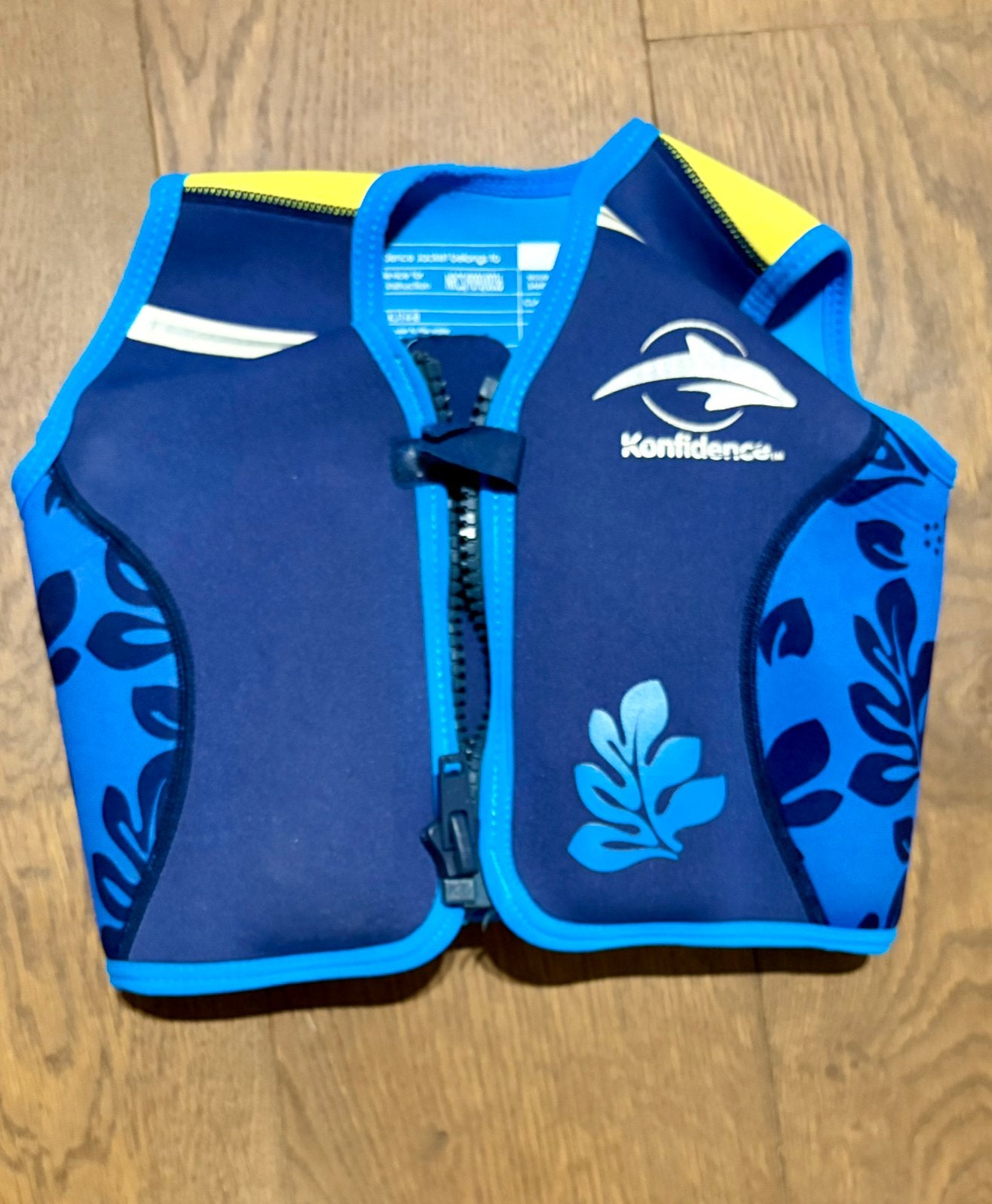 Konfidence zwemvest tot 25 kg – Blauw, Kinderen en Baby's, Kinderkleding | Kinder-zwemkleding, Ophalen of Verzenden, Gebruikt