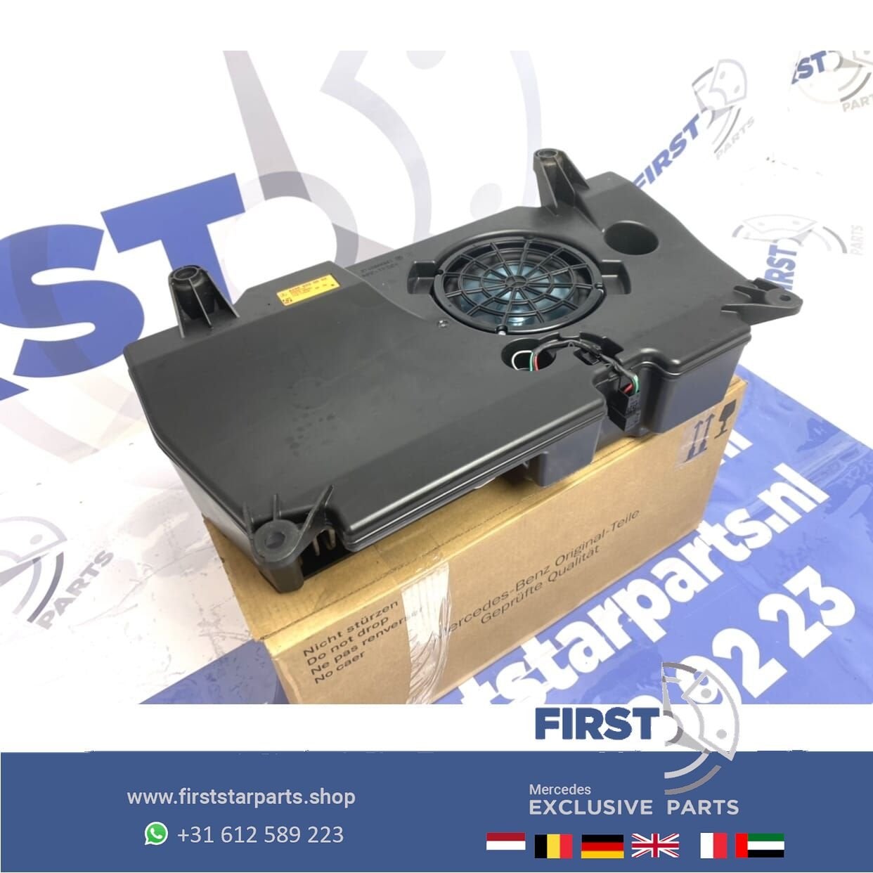 Mercedes Harman Kardon subwoofer + versterker A CLA GLA 45