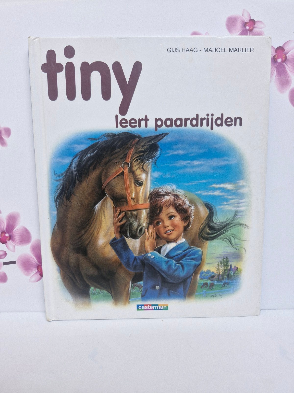 🤎 Boek: Tiny Leert Paardrijden, Enlèvement ou Envoi, Gijs Haag en Marcel Marlier