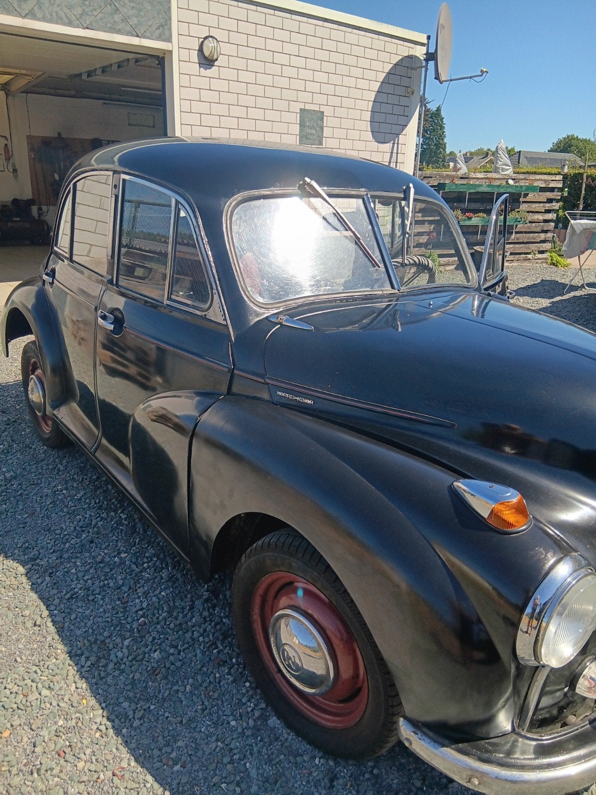 morris minor bj 15.07.51 zwarte, foto 5