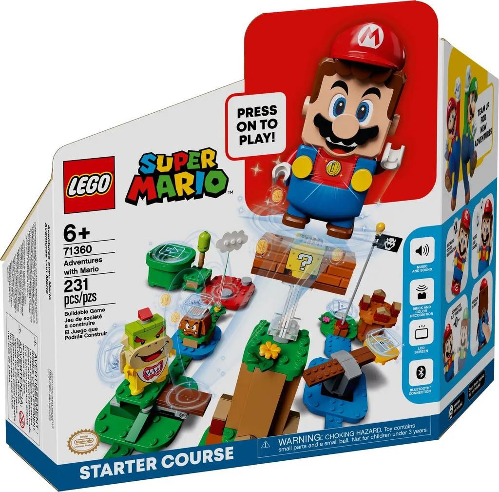 Lego 71360, super mario, volledig met doos, Kinderen en Baby's, Ophalen of Verzenden, Lego