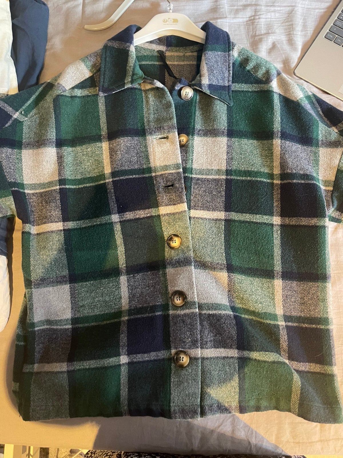 groen/blauw vestje, Kleding | Dames, Jasjes, Kostuums en Pakken, Maat 38/40 (M), Ophalen of Verzenden, Zo goed als nieuw, Jasje