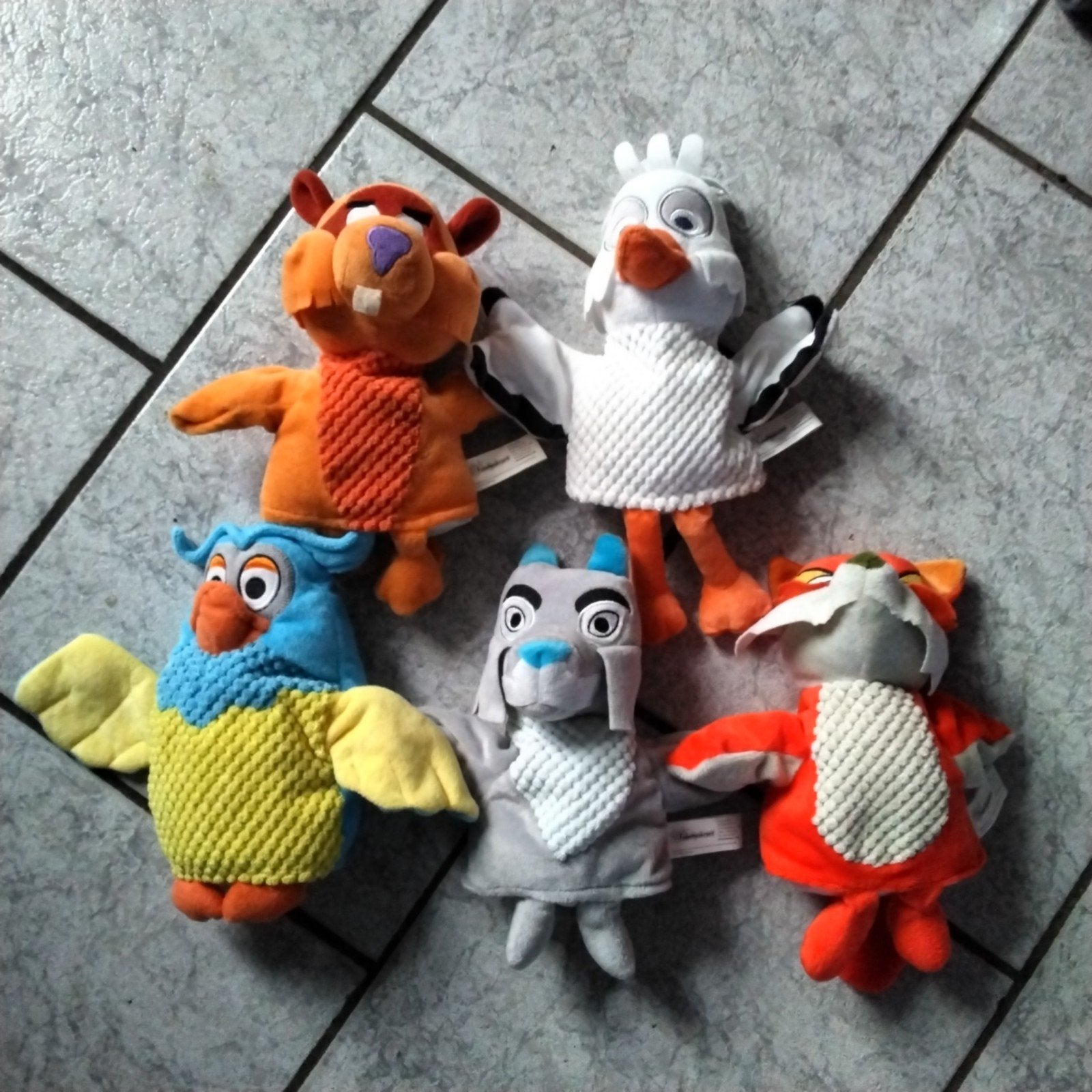 fabeltjeskrant handpoppen poppenkastpoppen, Ophalen of Verzenden