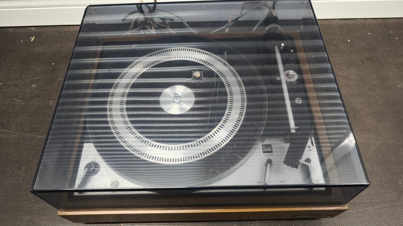 Dual 1219, TV, Hi-fi & Vidéo, Tourne-disques, Enlèvement, Dual