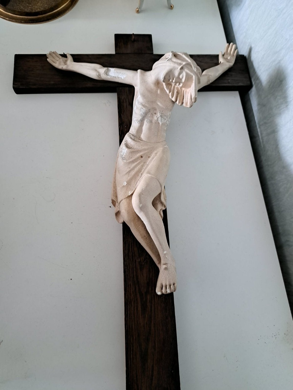 Jezus Christus beeld aan het kruis, Ophalen