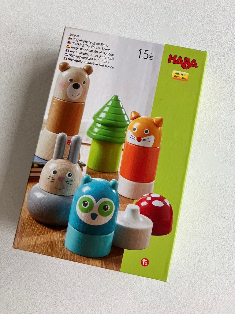 HABA Stapelspeelgoed // In het bos, Kinderen en Baby's, Ophalen of Verzenden, Zo goed als nieuw, Overige typen
