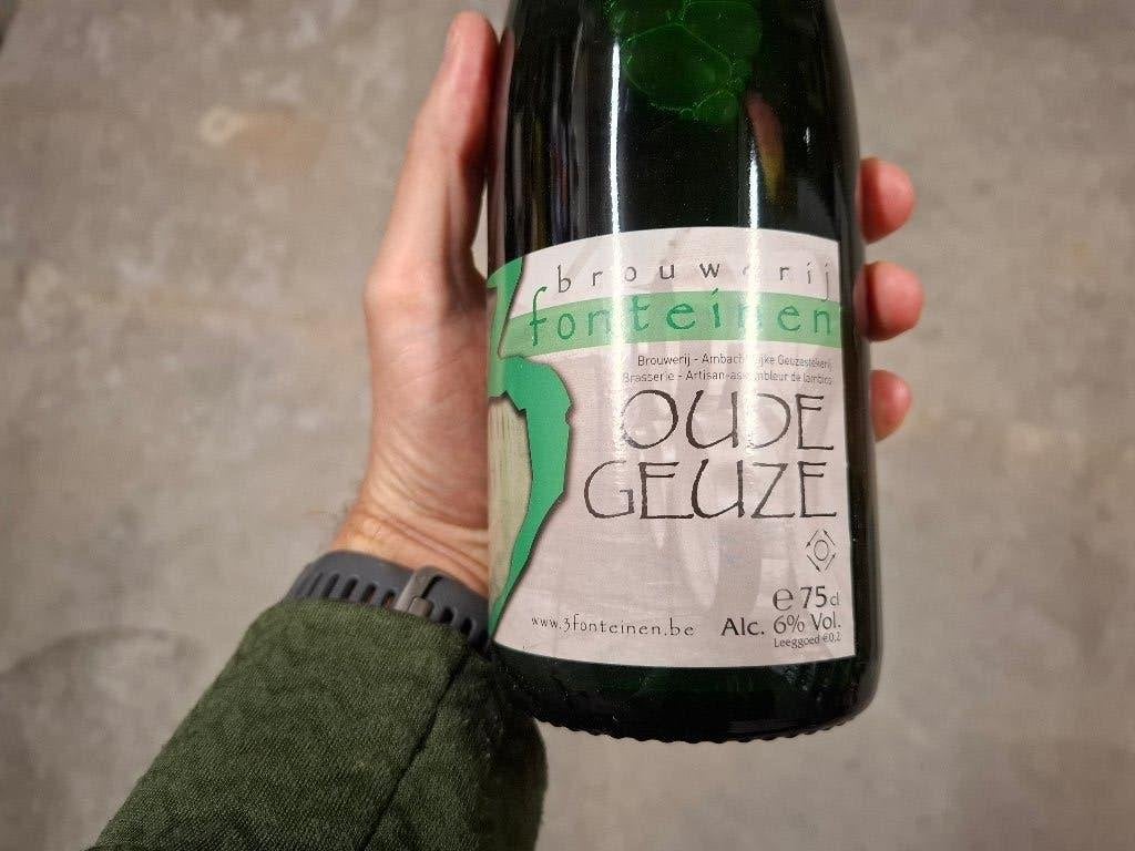2x 3 fonteinen oude geuze 2015, Ophalen of Verzenden