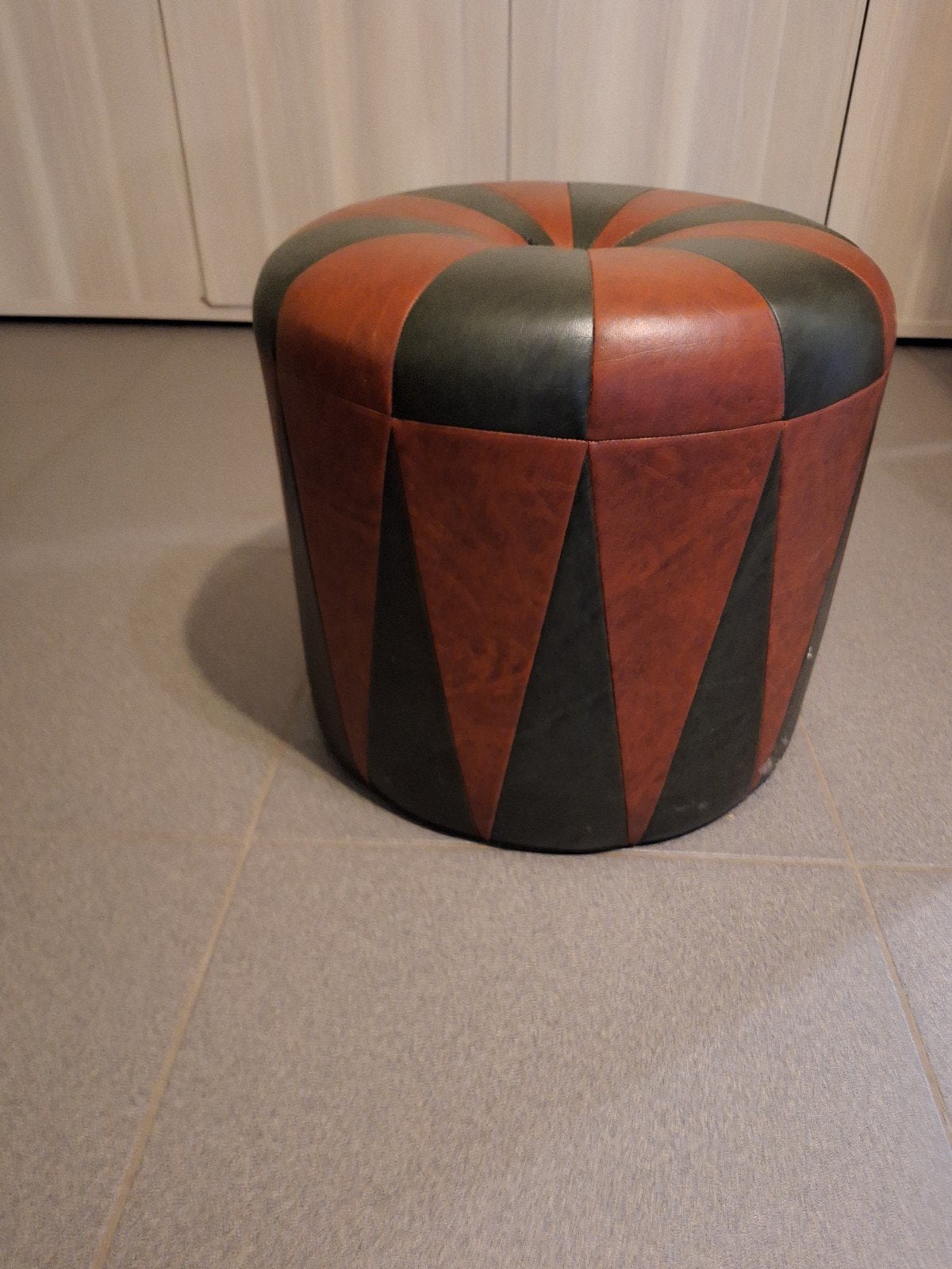 vintage poef, Huis en Inrichting, Ophalen