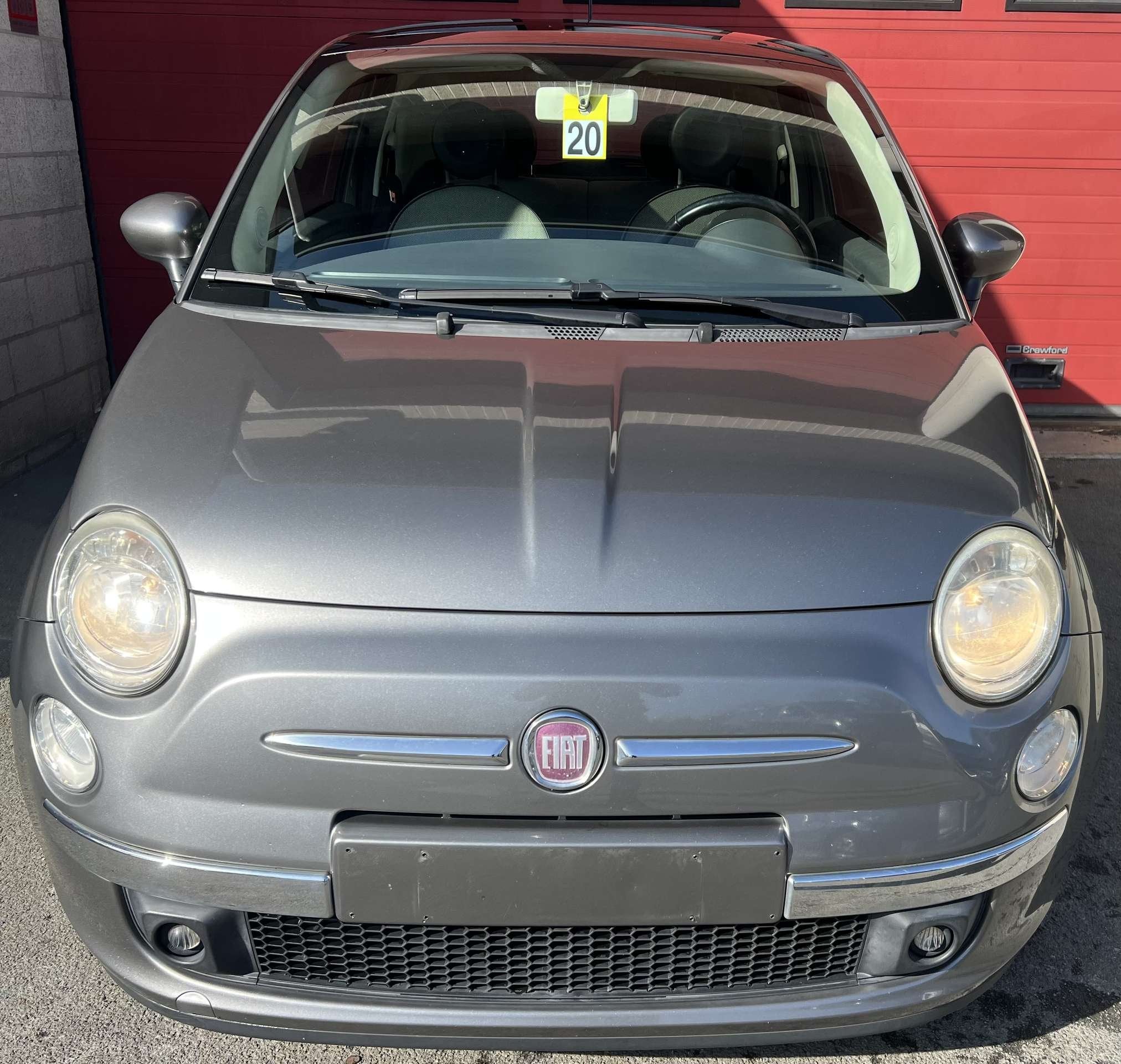 Fiat 500 1.2i Lounge PUR-02 Stop + CLIM / PRIX MARCHAND, Auto's, Fiat, 1305 kg, Gebruikt, 1242 cc, 4 cilinders