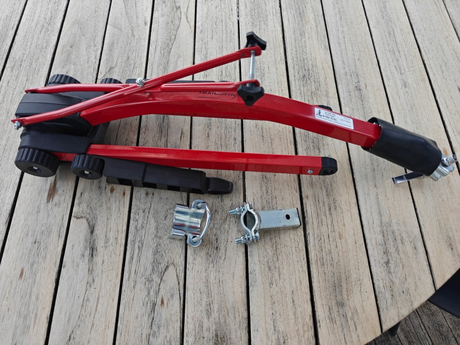 Barre de remorquage vélo enfant Trail Angel Peruzzo (Rouge), Enlèvement, Comme neuf