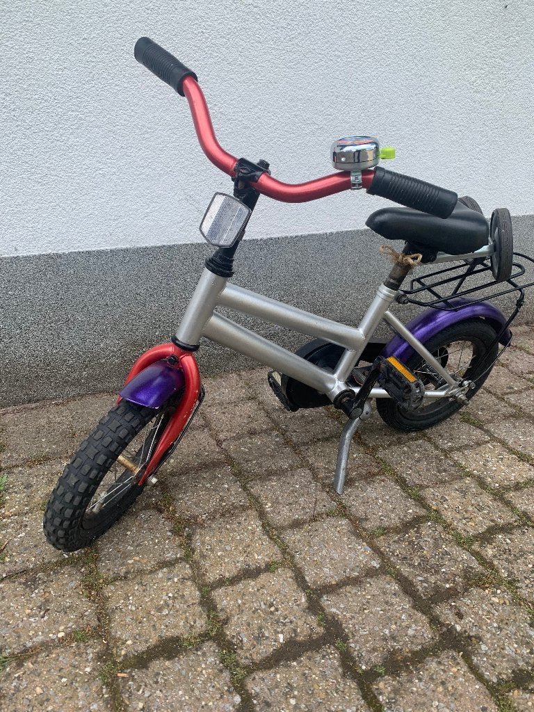 kinderfiets, Stabilisateurs, Frein à rétropédalage, Enlèvement, Utilisé